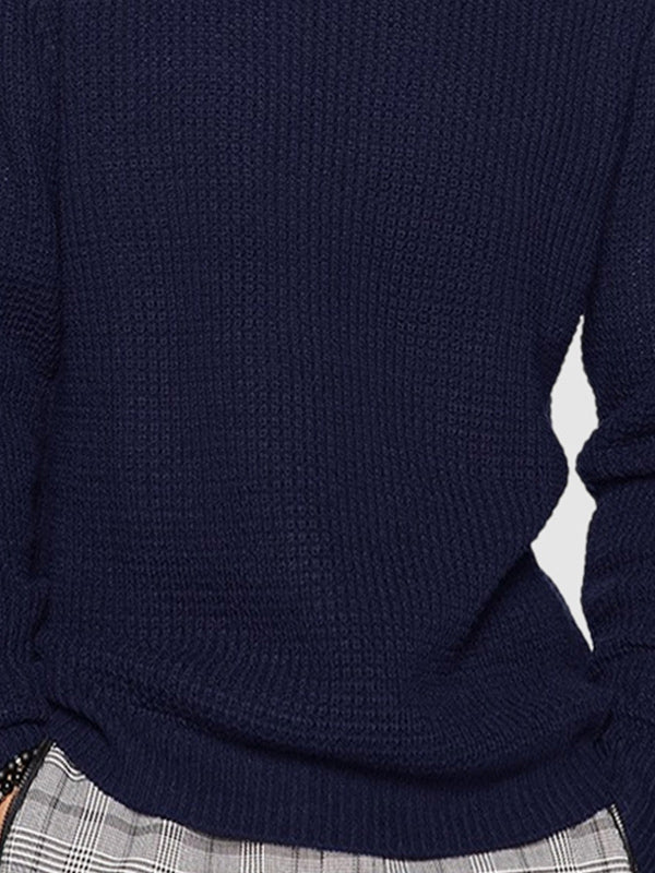 Gideon Men's Oversized Sweater - flat lay
