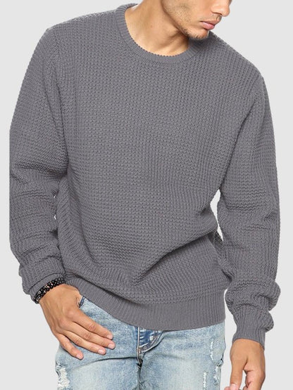 Gideon Men's Oversized Sweater - styled view