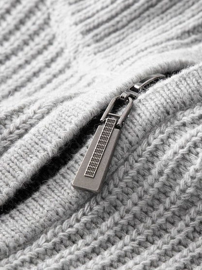 Elias Men's Sweater - close-up detail