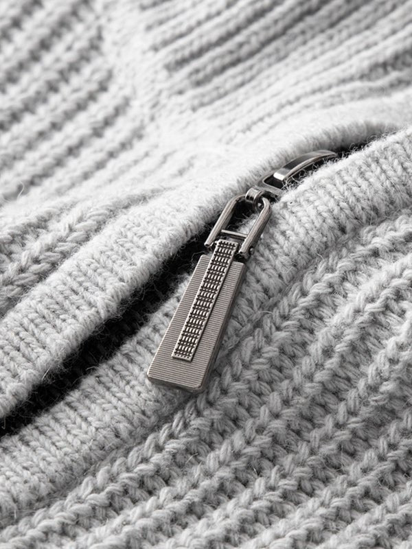 Elias Men's Sweater - close-up detail