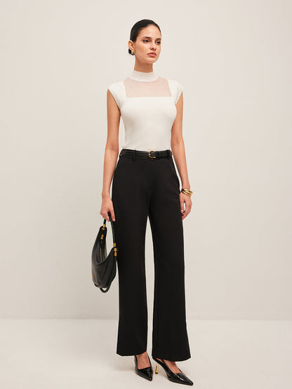 Greta Women's Top - fabric and finish detail