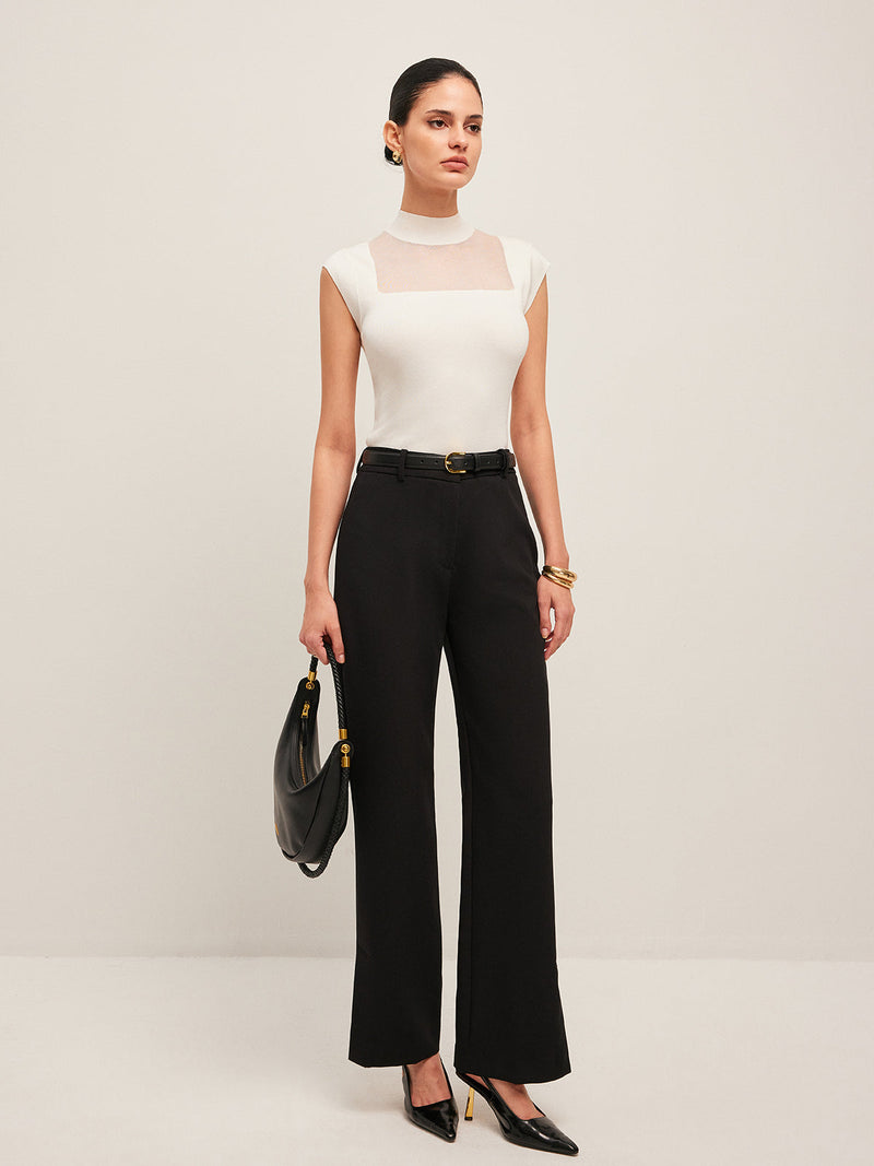 Greta Women's Top - fabric and finish detail