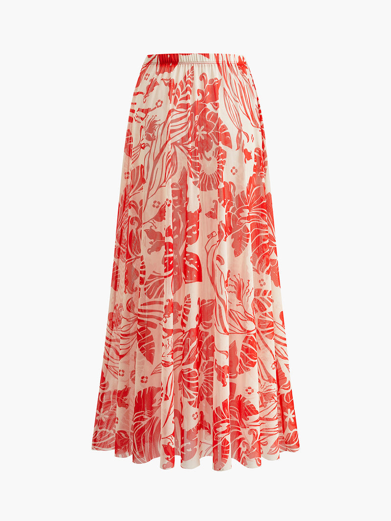 Wilda Women's Printed Cover-up - close-up detail