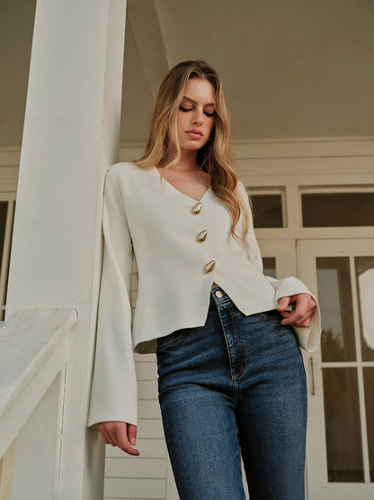 Noor Women's Cardigan - shown in use