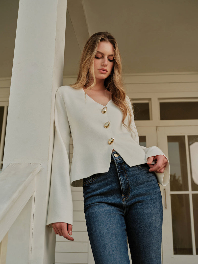 Noor Women's Cardigan - shown in use