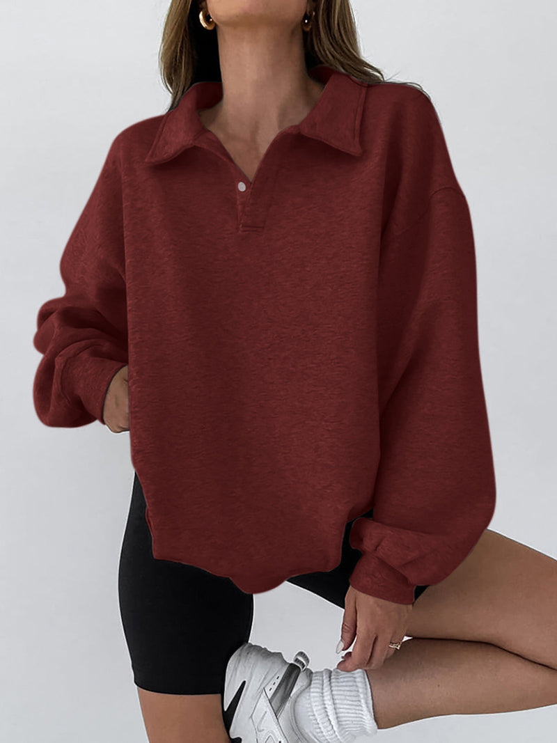 Yvette Women's Sweatshirt - flat lay