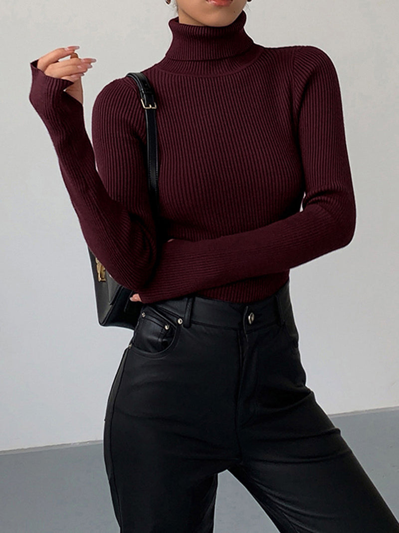 Vera Women's Top | Minimalist, Slim Fit, Knit