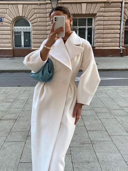 Jolie Women's Trench Coat - flat lay