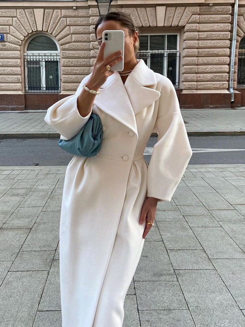 Jolie Women's Trench Coat - flat lay