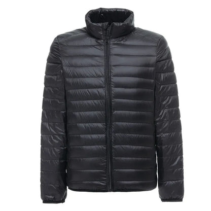 Silas Men's Puffer Jacket - back view