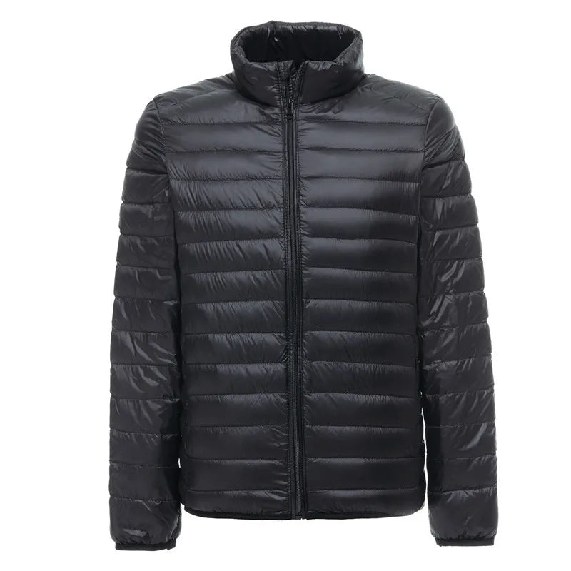 Silas Men's Puffer Jacket - back view