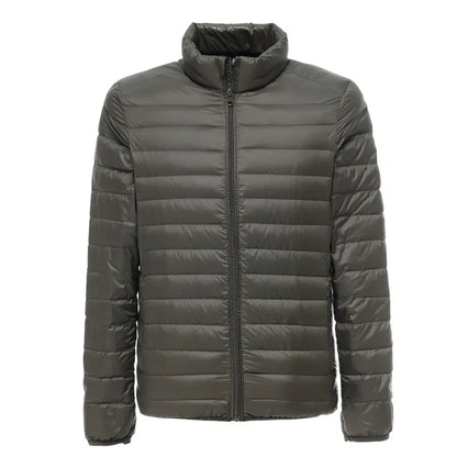 Silas Men's Puffer Jacket - full-length view