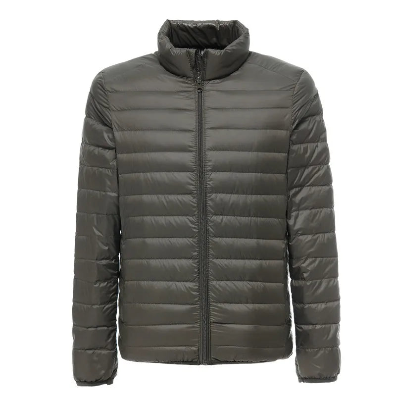 Silas Men's Puffer Jacket - full-length view