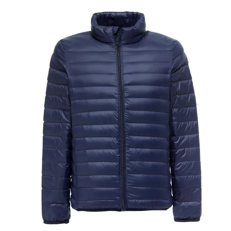 Silas Men's Puffer Jacket - flat lay