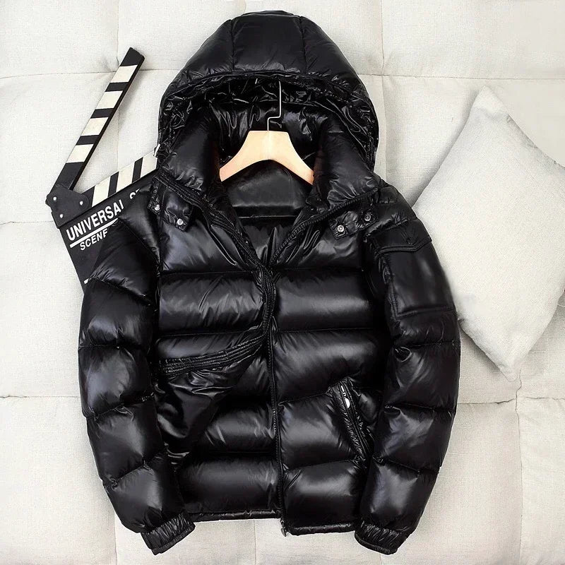 Marlow Men's Puffer Jacket - back view