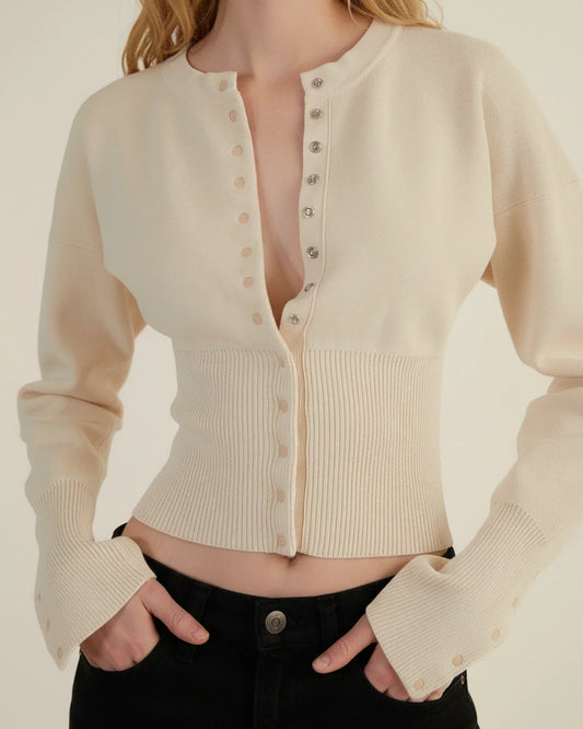 Rosa Women's Cardigan - front view