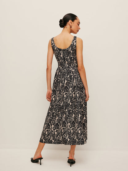 Ivy Women's Floral Dress - flat lay