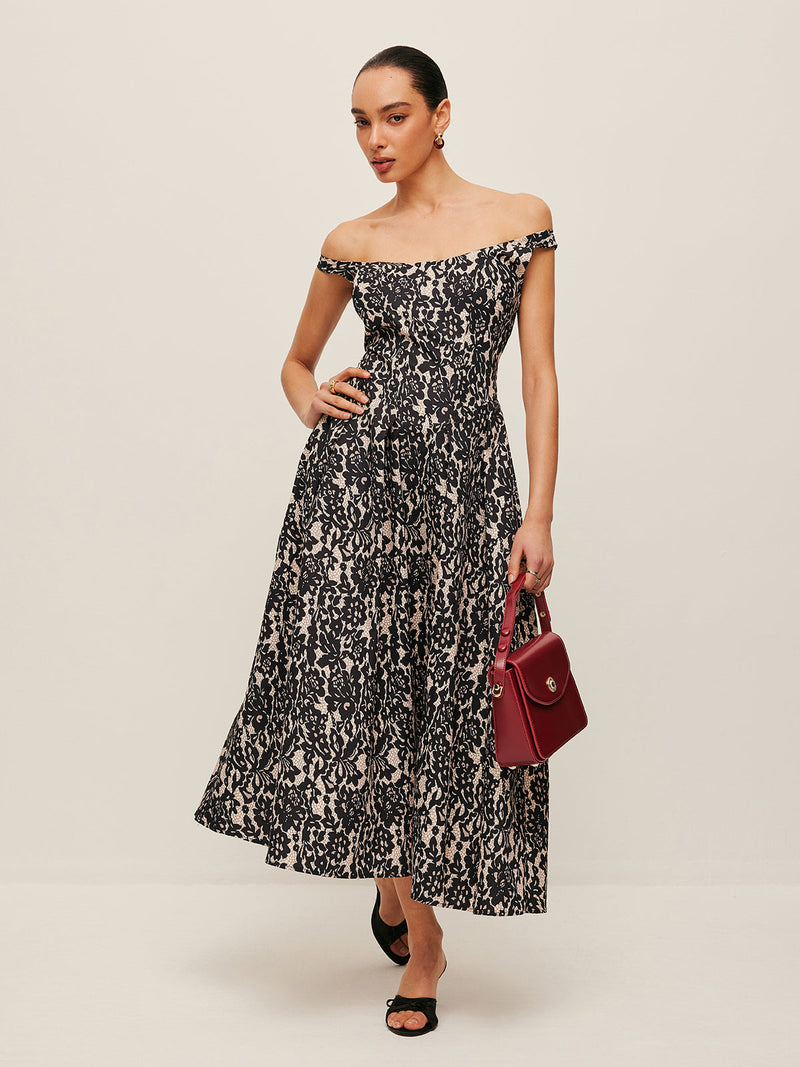 Ivy Women's Floral Dress - front view