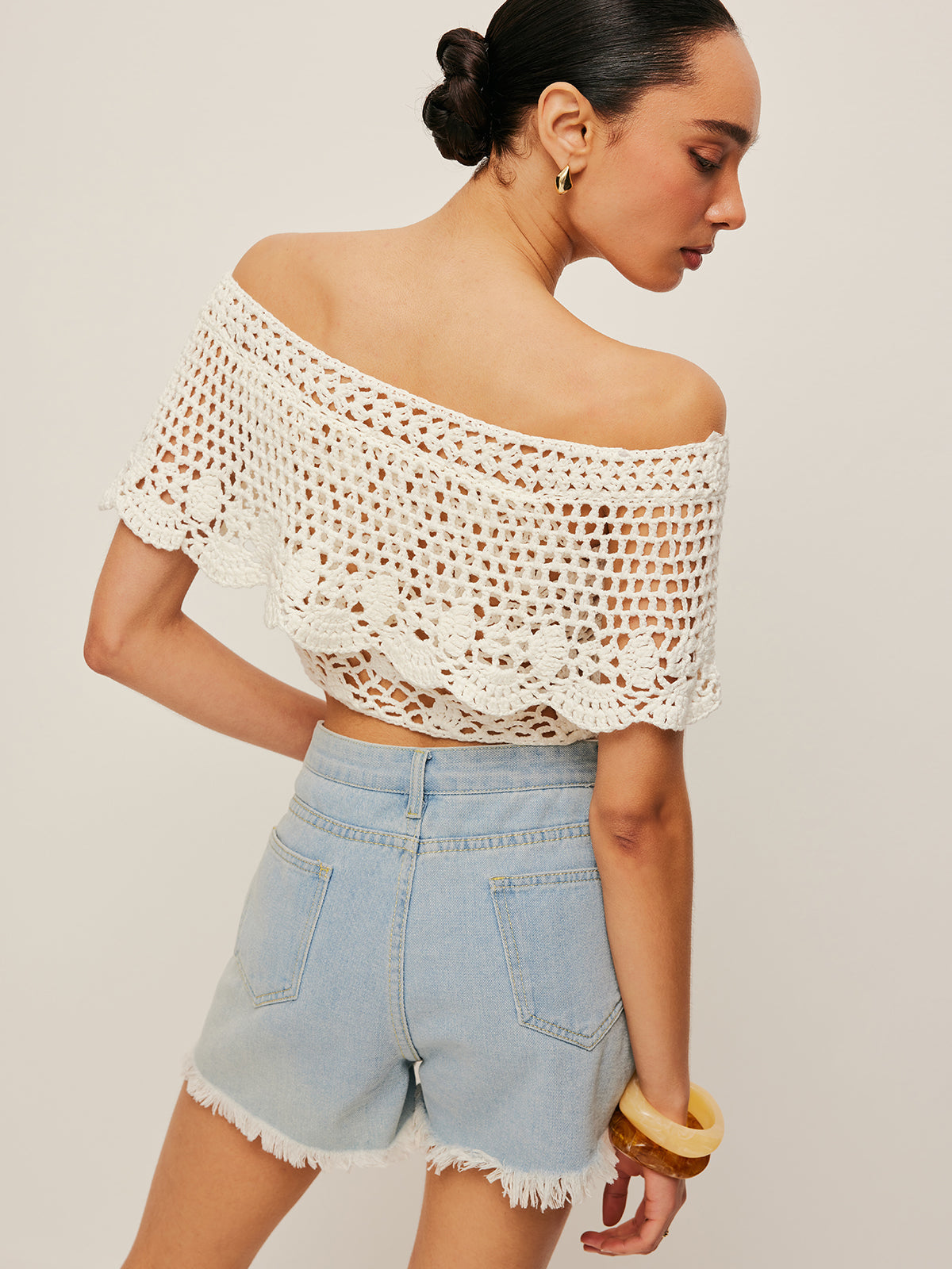 Iris Women's Top - close-up detail
