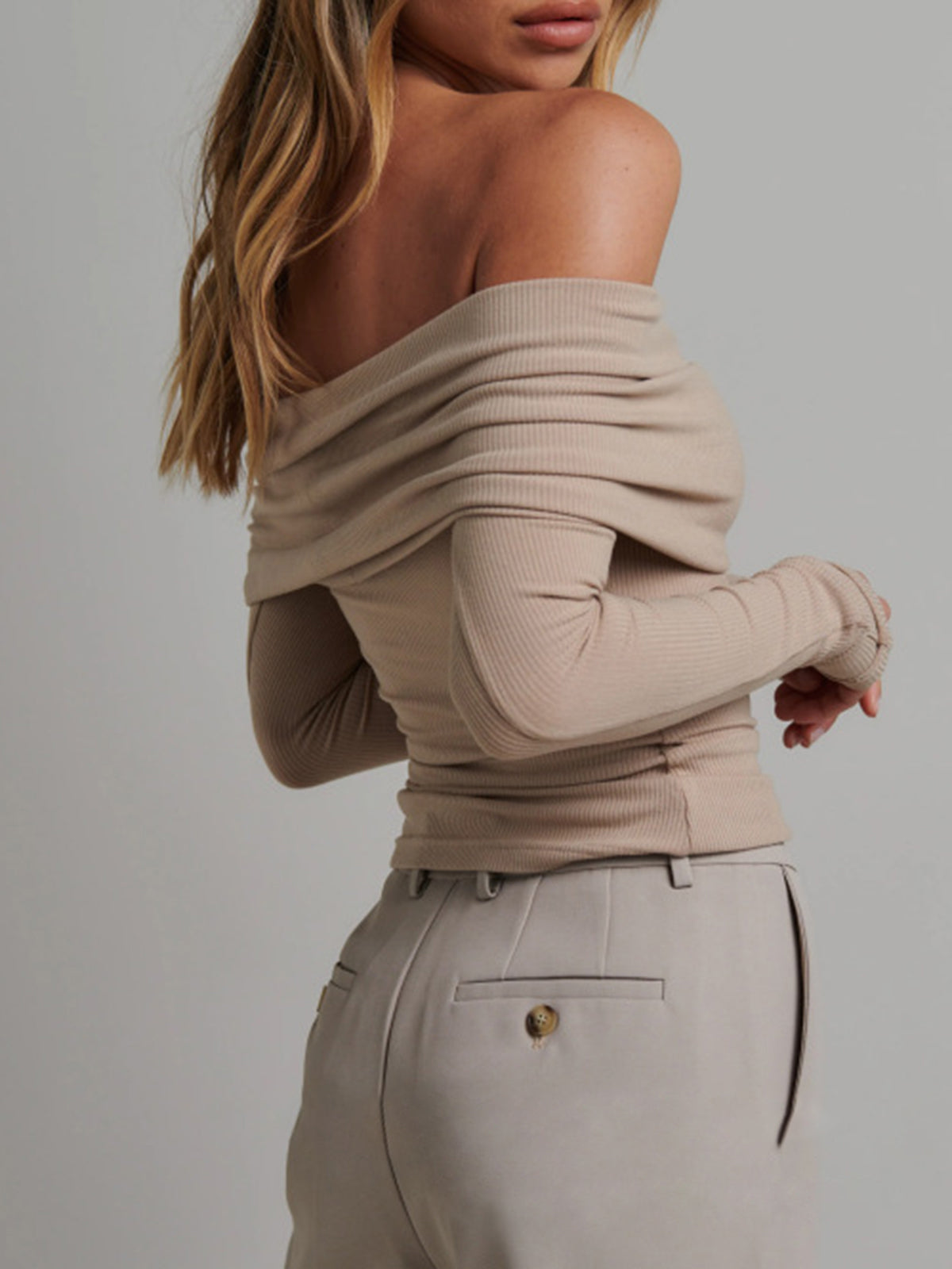 Yvette Women's Shirt - flat lay