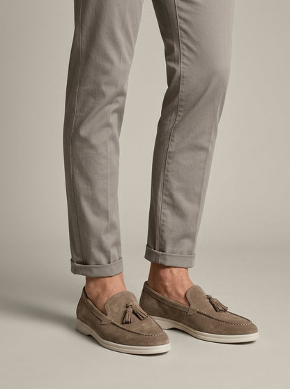 Bruno Men's Suede Loafers - front view