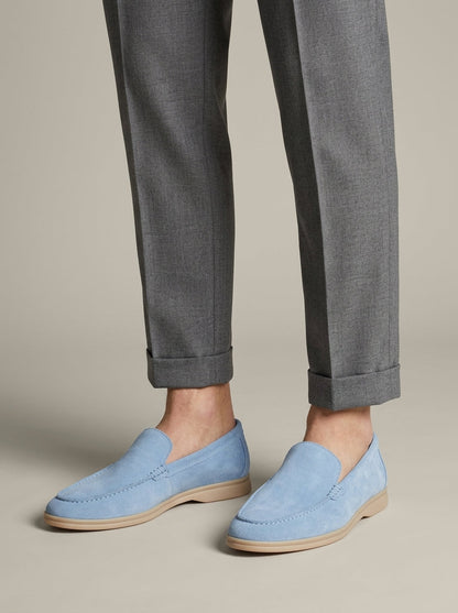 Sawyer Men's Suede Loafers - front view