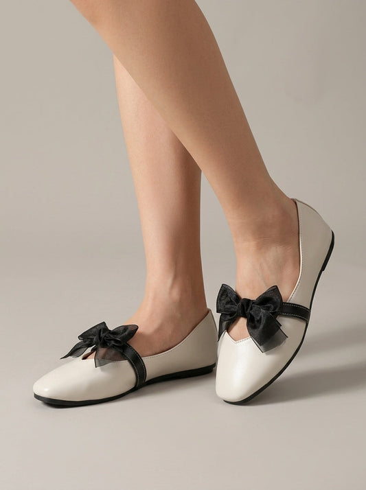 Nadia Women's Floral Ballet Flats - front view