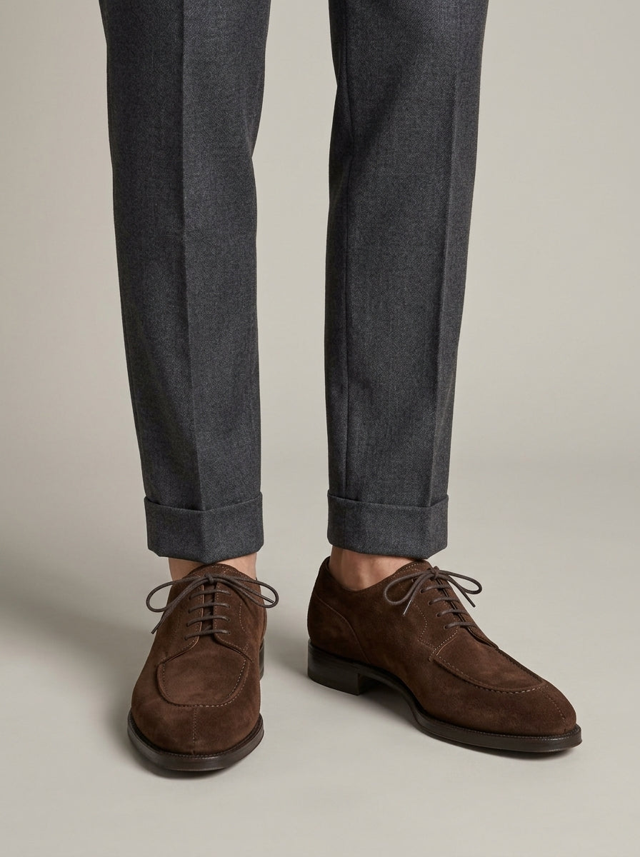 Felix Men's Suede Oxfords - front view