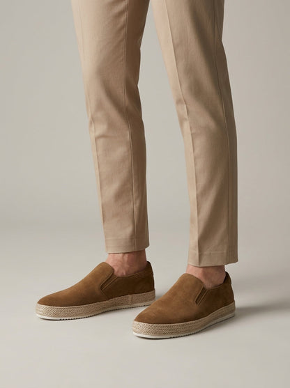 Sawyer Men's Suede Espadrilles - front view
