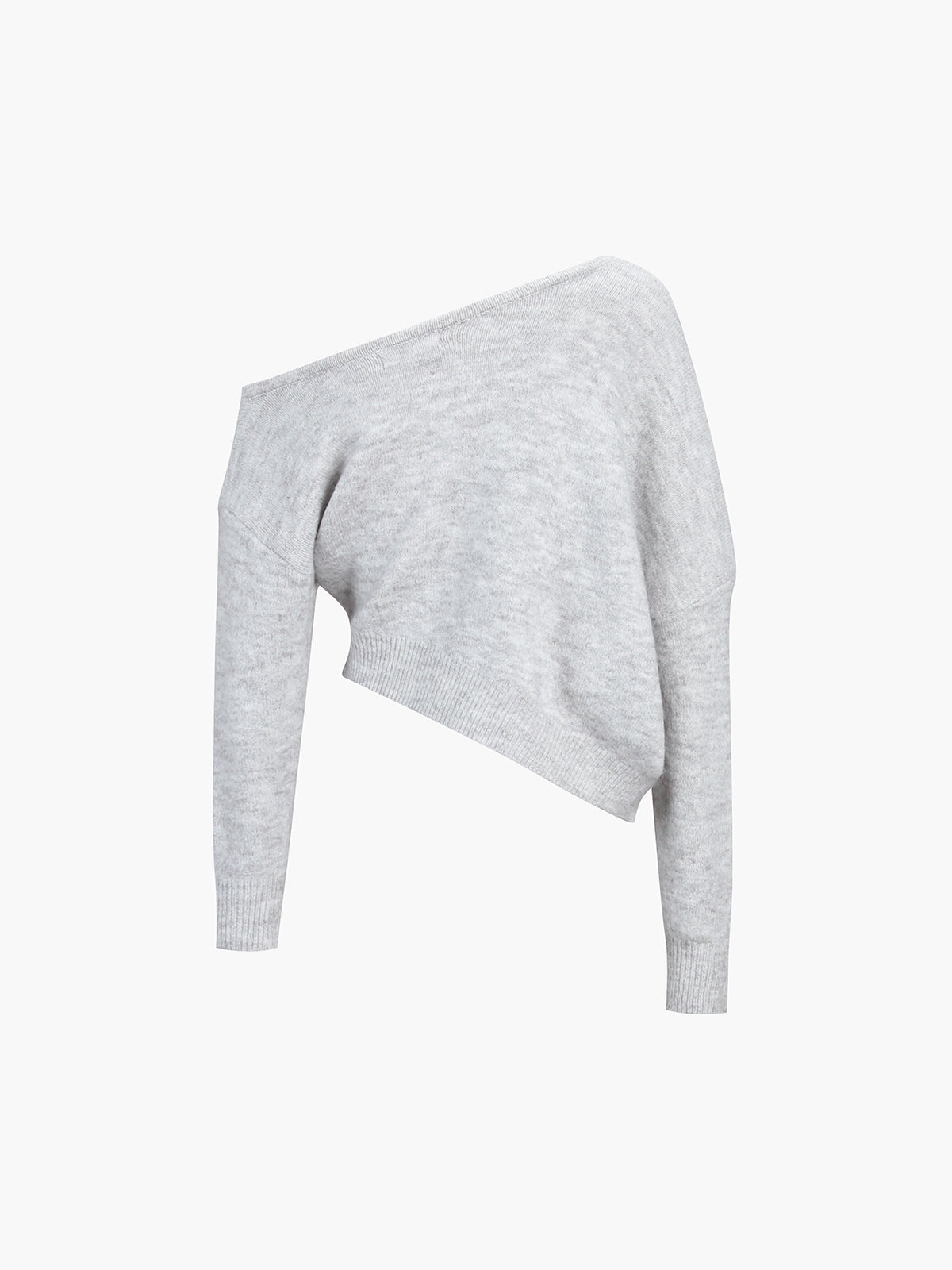 Vienna Women's Asymmetric Sweater - back view