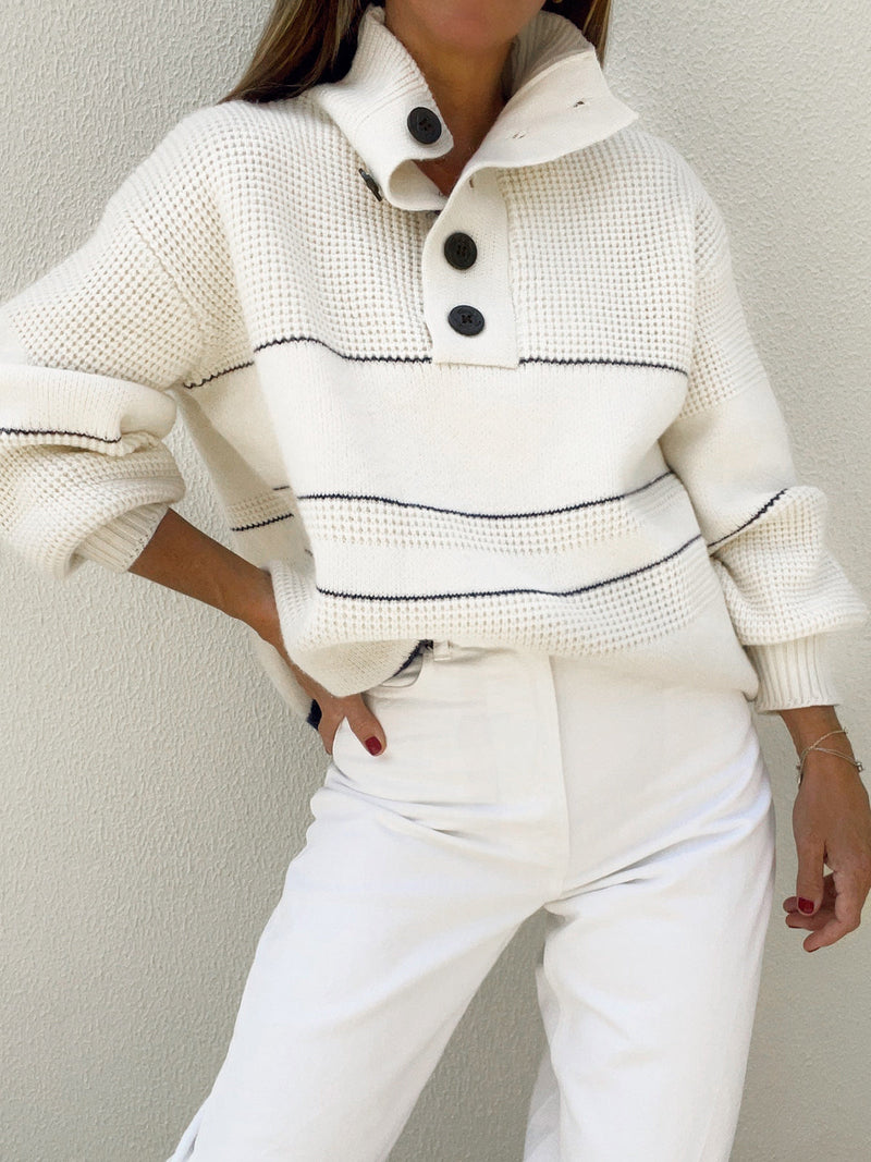 Greta Women's Sweater - back view