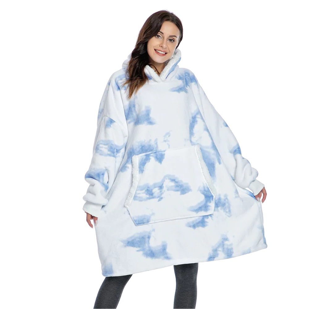 Romy Women's Throw Blanket - styled view