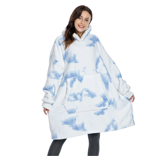 Romy Women's Throw Blanket - styled view