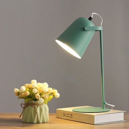 Quarry LED Table Lamp - fabric and finish detail