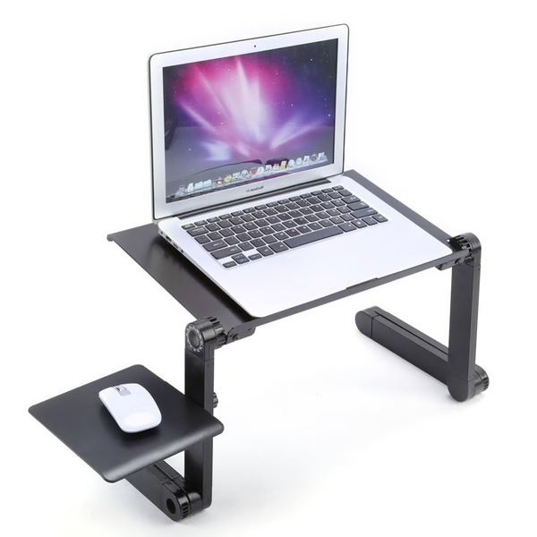 Isle Adjustable Adjustable Laptop Stand - back view