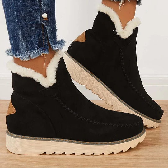 Cleo Women's Ankle Boots - fabric and finish detail