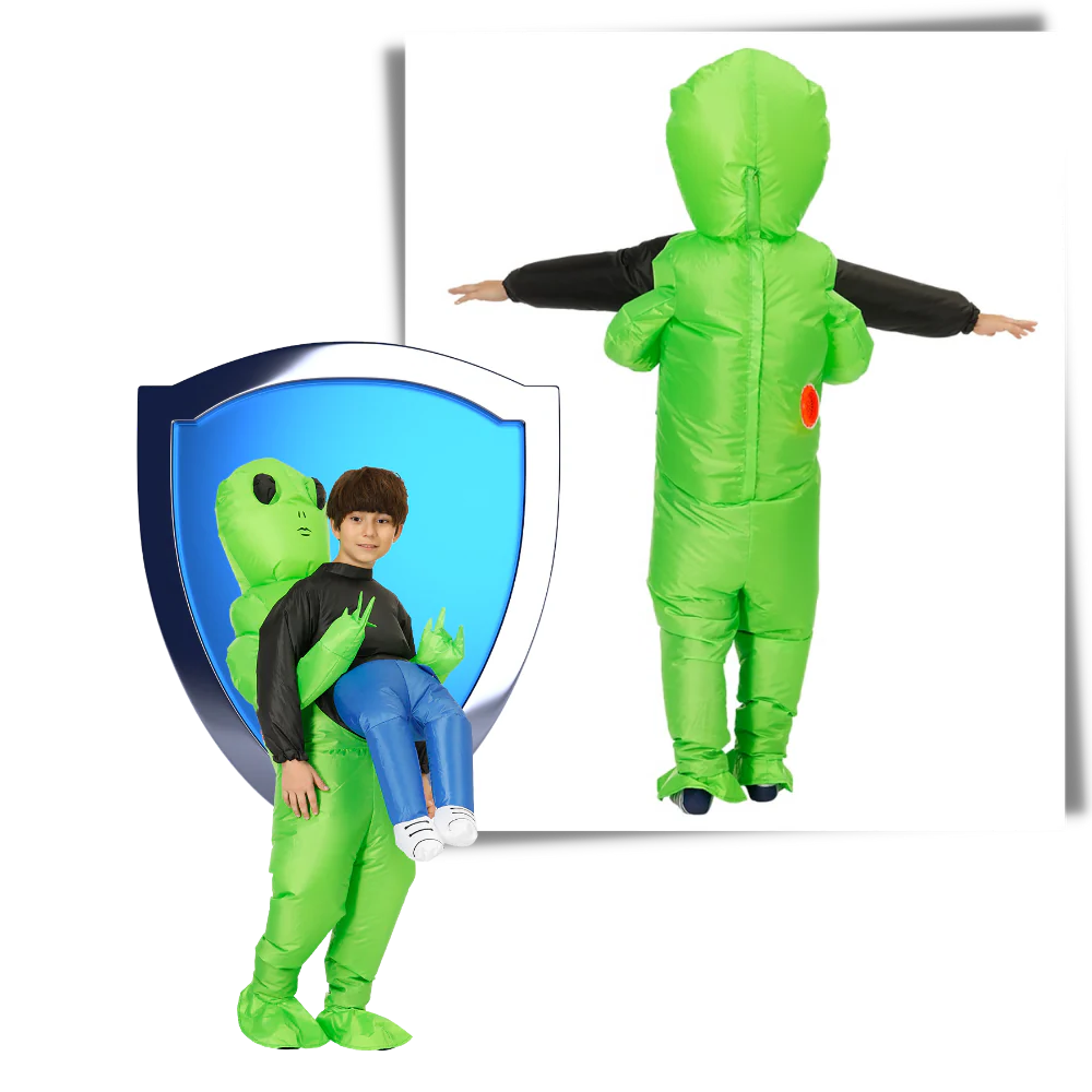 Dune Portable Alien Costume - fabric and finish detail