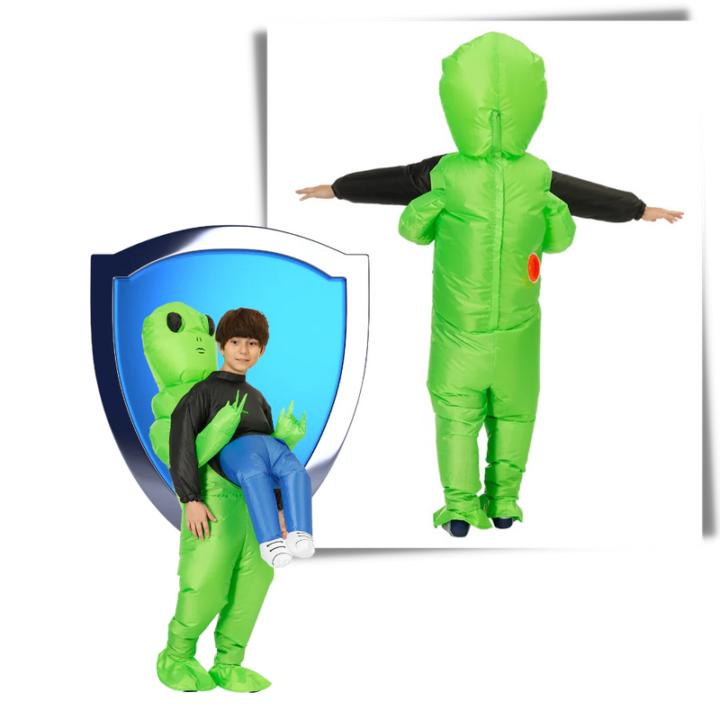 Dune Portable Alien Costume - fabric and finish detail