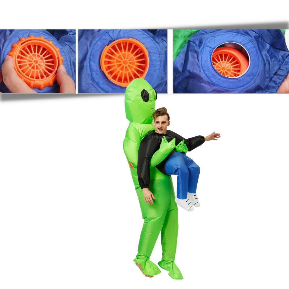 Dune Portable Alien Costume - styled view