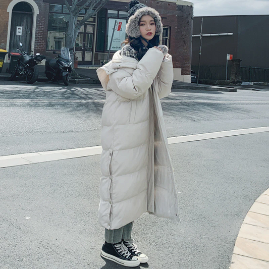Sienna Women's Quilted Coat - styled view