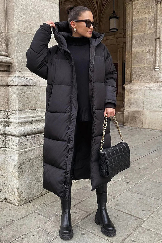 Sienna Women's Quilted Coat - front view