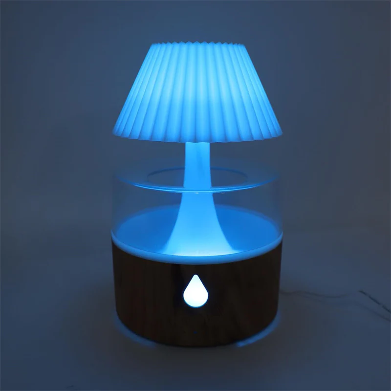 Slate Portable Night Light - fabric and finish detail