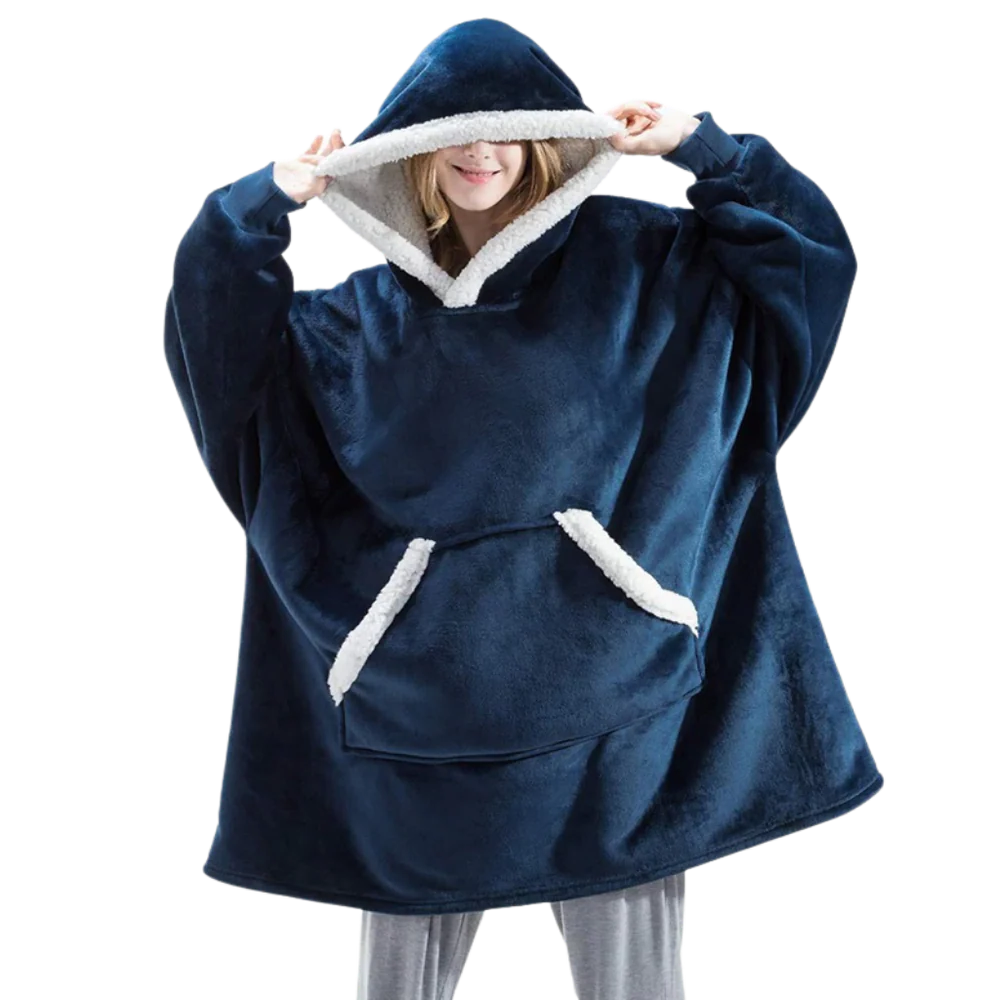Romy Women's Throw Blanket - flat lay