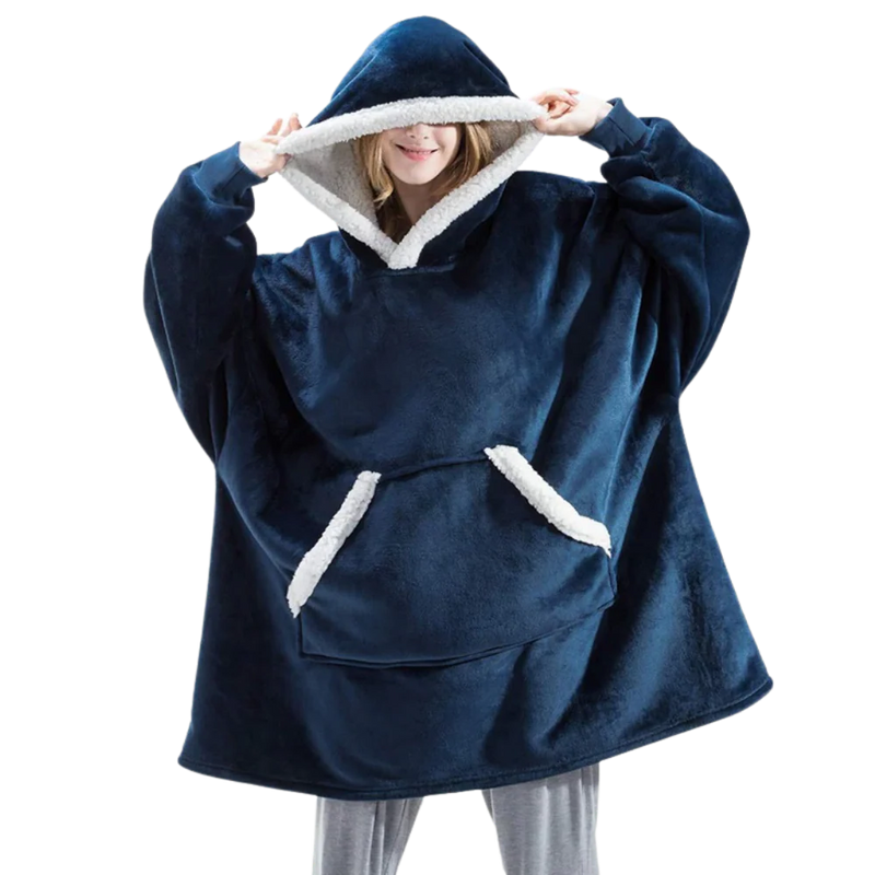 Romy Women's Throw Blanket - flat lay