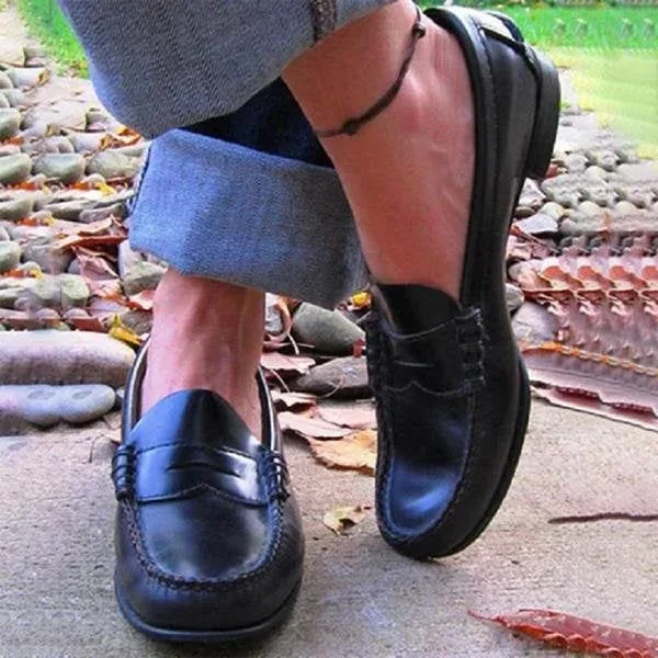 Greta Women's Loafers | Vintage, Slip, Faux Leather