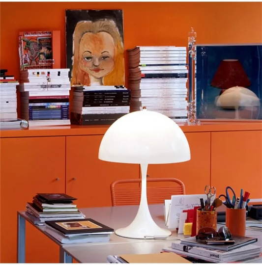 Heath LED Table Lamp - styled view