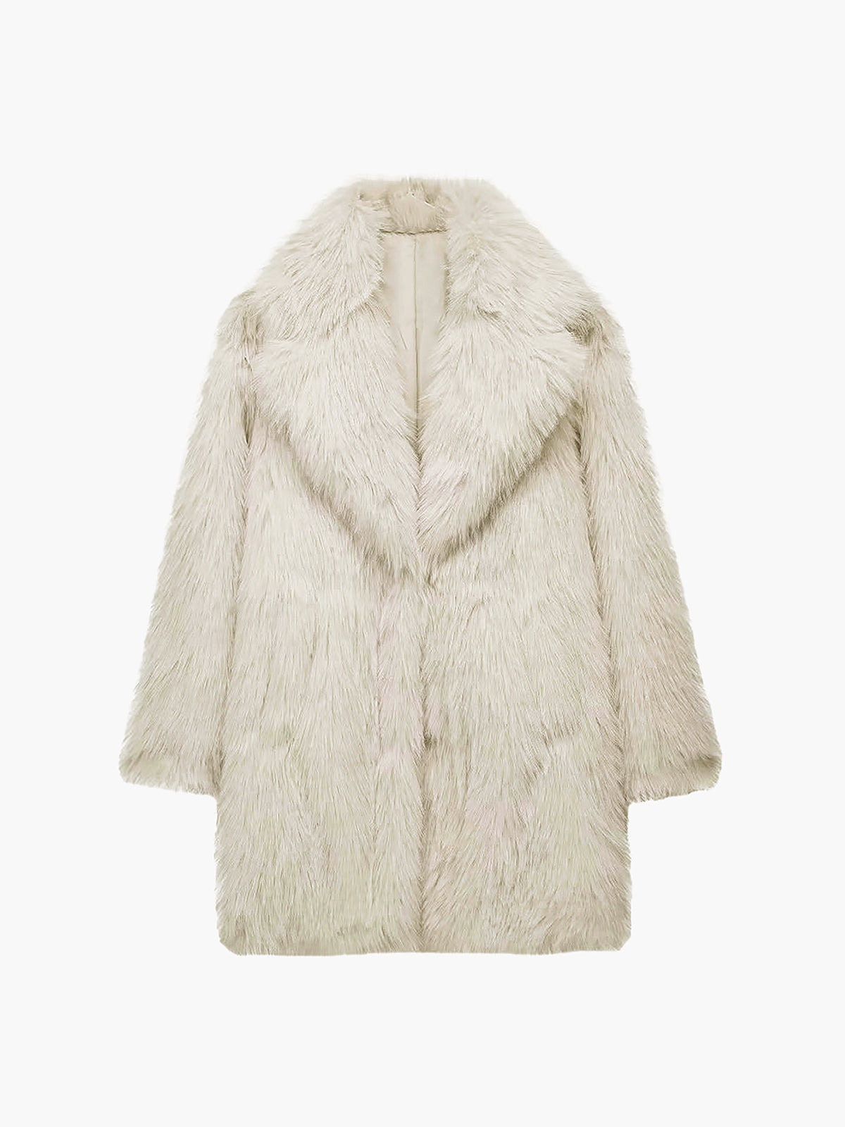 Ava Women's Oversized Coat - full-length view