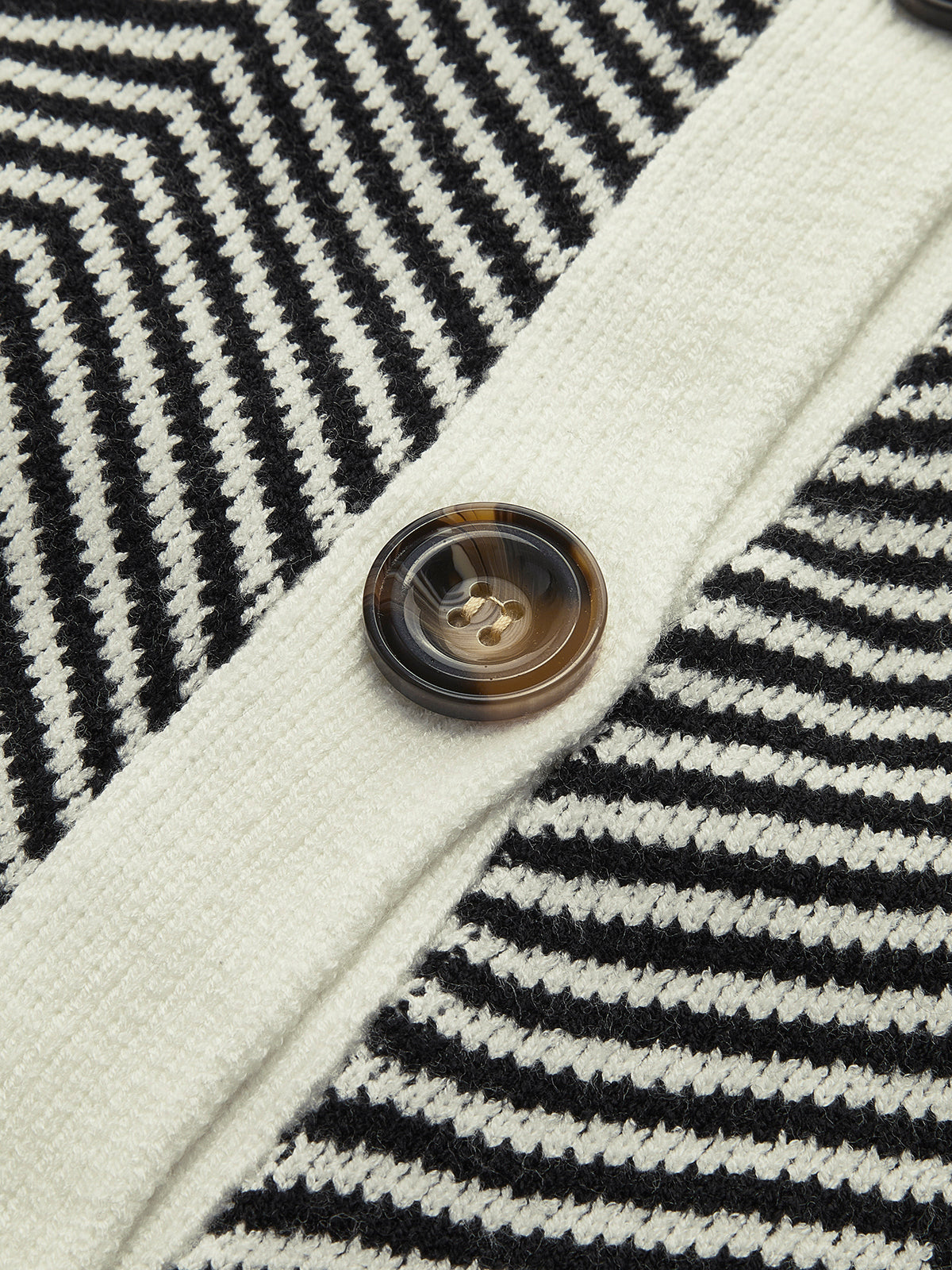 Eloise Women's Oversized Cardigan - close-up detail