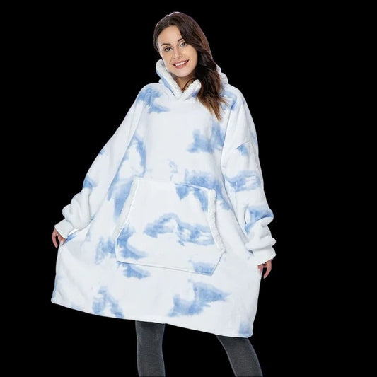 Beatrix Women's Throw Blanket - styled view