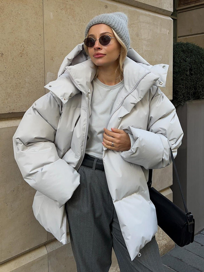 Willa Women's Puffer Jacket - styled view